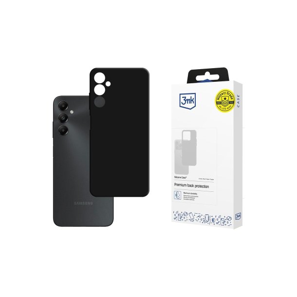 3mk Silicone cover til Samsung Galaxy A05s Black