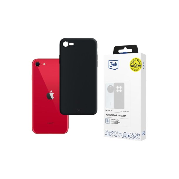 3mk Matt-cover Pro til Apple iPhone SE 2022 Matte Black