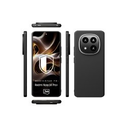 3mk Matt-cover til Xiaomi Redmi Note 14 Pro+ Black