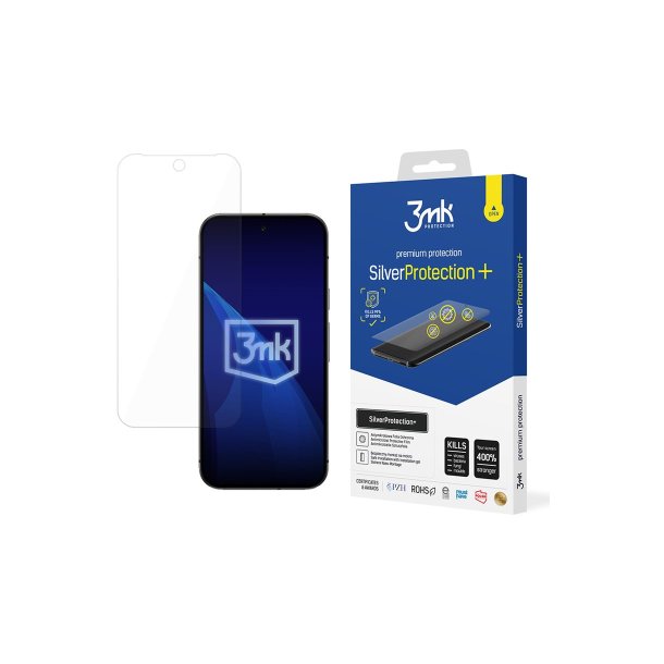 Antibacterial beskyttelsesfilm 3mk SilverProtection+ til Google Pixel 9A