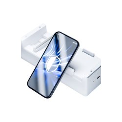3mk Expert Glass Protection&trade; h�rdet glas med monteringsramme til iPhone 16e / 17e