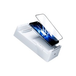 3mk Expert Glass Protection&trade; h�rdet glas med monteringsramme til iPhone 16e / 17e
