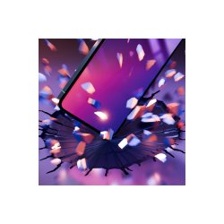 3mk Rainbow Privacy h�rdet glas til Apple iPhone 16e