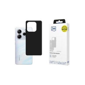 3mk Silicone cover til Xiaomi Redmi Note 14 5G Black