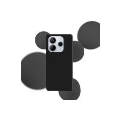 3mk Silicone cover til Xiaomi Redmi Note 14 5G Black