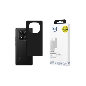 3mk Silicone cover til Xiaomi Redmi Note 14 Pro 5G Black