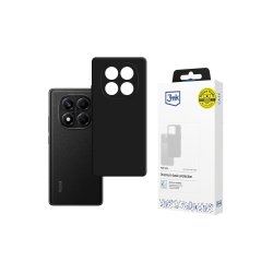 3mk Matt-cover til Xiaomi Redmi Note 14 Pro 4G Matte Black