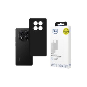 3mk Matt-cover til Xiaomi Redmi Note 14 Pro 4G Matte Black