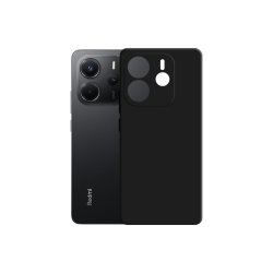3mk Matt-cover Pro cover til Xiaomi Redmi Note 14 4G Matte Black
