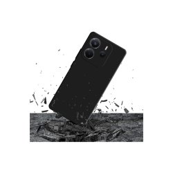 3mk Matt-cover Pro cover til Xiaomi Redmi Note 14 4G Matte Black