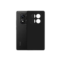3mk Matt-cover Pro cover til Xiaomi Redmi Note 14 Pro 4G Matte Black