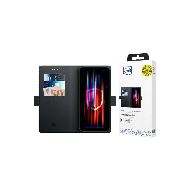 3mk wallet-cover til Xiaomi 15 Ultra Black