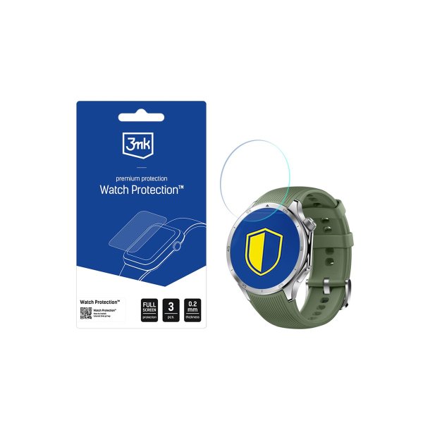 3mk Watch Protection FlexibleGlass hybridglas til OnePlus Watch 3