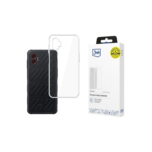 3mk Clear-cover til Samsung Galaxy XCover 7 Pro Transparent