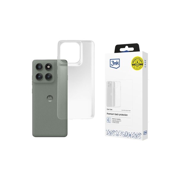 3mk Armor-cover til Motorola Edge 60 Pro Transparent