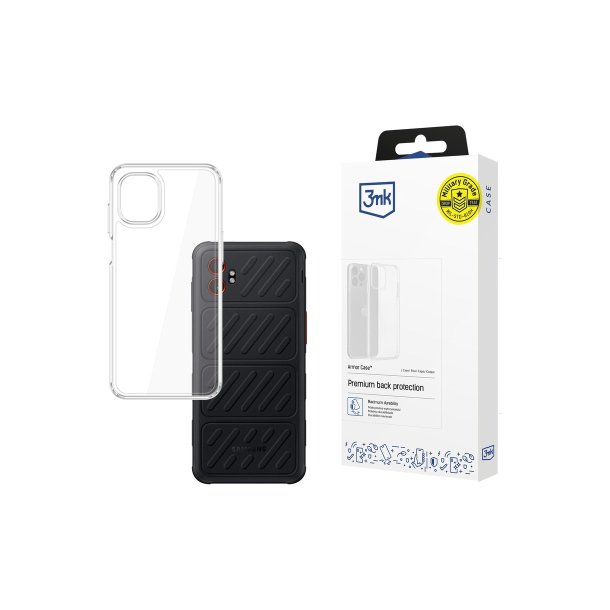3mk Armor-cover til Samsung Galaxy XCover 7 Pro Transparent