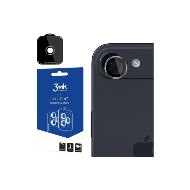 3mk Lens Protection Pro h�rdet glas til iPhone 17 Air Gray