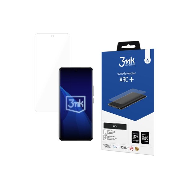 3mk ARC+ beskyttelsesfilm til Xiaomi Redmi Note 15 Pro 4G