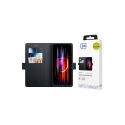 3mk wallet-cover til Xiaomi Poco X8 Pro Black