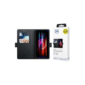 3mk wallet-cover til Xiaomi Poco X8 Pro Black