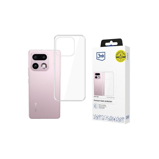 3mk Clear-cover til Realme 16 Pro+ 5G Transparent