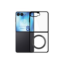 3mk Satin Armor-cover+ Flip til Samsung Galaxy Z Flip 8 Transparent