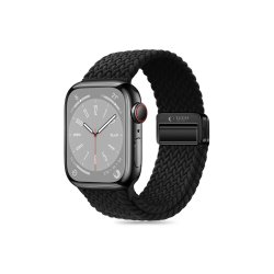 Tech-Protect Nylonmag rem til Apple Watch 4 / 5 / 6 / 7 / 8 / 9 / SE (38 / 40 / 41 mm) Black