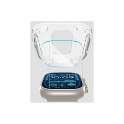 Tech-Protect Easy Set+ h�rdet glas 2-pak til Apple Watch Ultra 1/2 49mm Clear