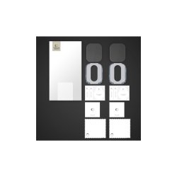 Tech-Protect Easy Set+ h�rdet glas 2-pak til Apple Watch Ultra 1/2 49mm Clear