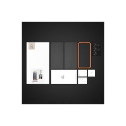 Tech-Protect Supreme Set til Samsung Galaxy S25 Ultra 2x h�rdet sk�rmglas og h�rdet kameraglas Clear