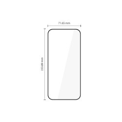 Tech-Protect Glass Fit+ 2-pak h�rdet glas til Xiaomi 17T Black