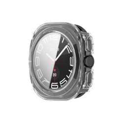 Tech-Protect Defense 2-pak cover til Samsung Galaxy Watch Ultra 47mm Clear Matte Black