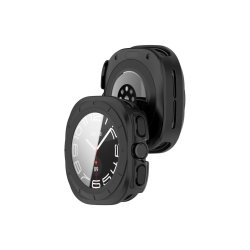 Tech-Protect Defense 2-pak cover til Samsung Galaxy Watch Ultra 47mm Clear Matte Black