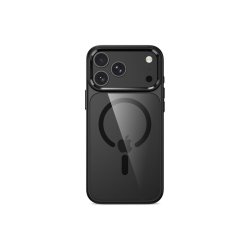 Tech-Protect Magmat Magsafe CC cover til iPhone 17 Pro Max / 18 Pro Max Transparent Black