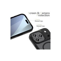 Tech-Protect MagMat XT 4-set MagSafe cover til iPhone 17 Pro Matte Black