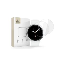 Tech-Protect Glass Fit+ 2-pak h�rdet glas til Samsung Galaxy Watch 8 40mm Transparent