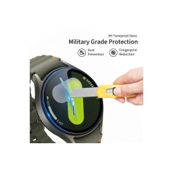 Tech-Protect Glass Fit+ 2-pak h�rdet glas til Samsung Galaxy Watch 8 Classic 46 mm Transparent