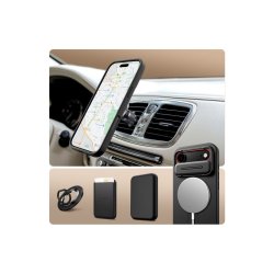 Tech-Protect Kevlar Aura MagSafe cover til iPhone Air Black