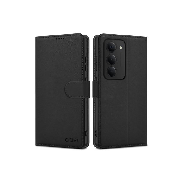 Tech-Protect wallet-cover til Xiaomi Redmi 15 4G / 5G Black