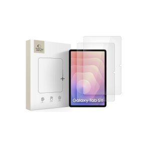 Tech-Protect Glass Fit+ 2-pak h�rdet glas til Samsung Galaxy Tab S11 11.0 Transparent