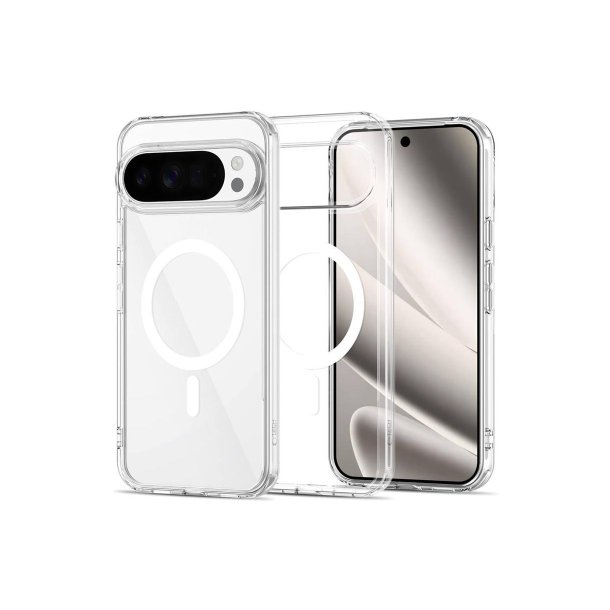 Tech-Protect FlexAir Hybrid MagSafe cover til Google Pixel 10 / 10 Pro Transparent
