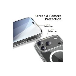 Tech-Protect FlexAir Hybrid MagSafe cover til Google Pixel 10 / 10 Pro Transparent