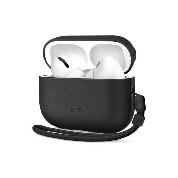 Tech-Protect NaturalFit cover til AirPods Pro 3 Black