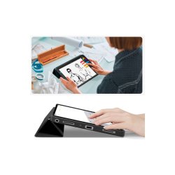 Tech-Protect SmartCase til Samsung Galaxy Tab A9+ / A11+ Plus 11.0 X210 / X215 / X216 / X230 / X235 / X236 Black