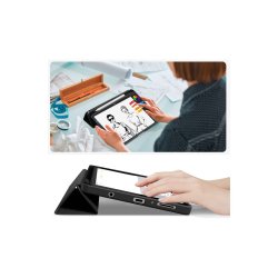 Tech-Protect SC Pen Canvas cover til Samsung Galaxy Tab A9+ / A11+ Plus 11.0 X210 / X215 / X216 / X230 / X235 / X236 Black