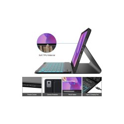 Tech-Protect SC Pen cover til Lenovo Idea Tab Plus 12.1 TB-361 Black