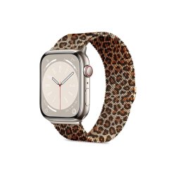 Tech-Protect Lamano rem til Apple Watch 40 / 41 / 42 mm brown og Black