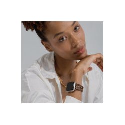 Tech-Protect Lamano rem til Apple Watch 40 / 41 / 42 mm brown og Black