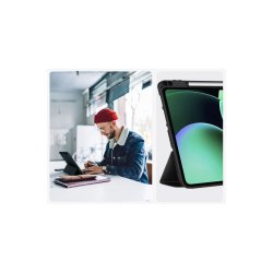 Tech-Protect SmartCase Pen cover til Xiaomi Pad 7 / 7 Pro / 8 / 8 Pro 11.2 Black