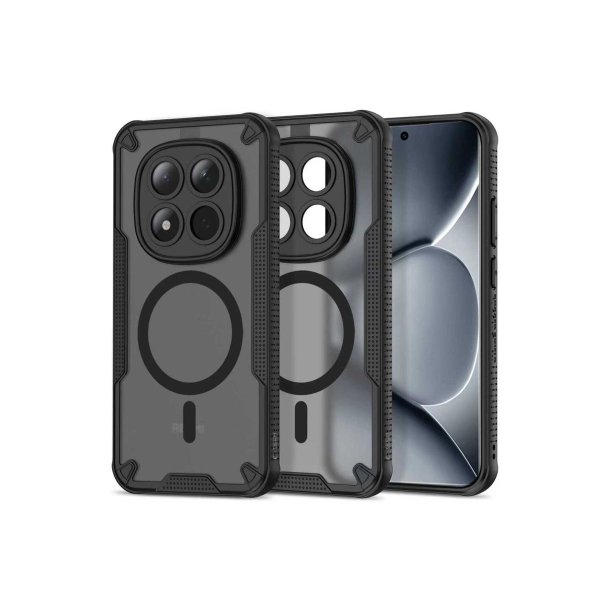 Tech-Protect Rugged Shield MagSafe cover til Xiaomi Poco M8 Pro / Xiaomi Redmi Note 15 Pro+ 5G Black